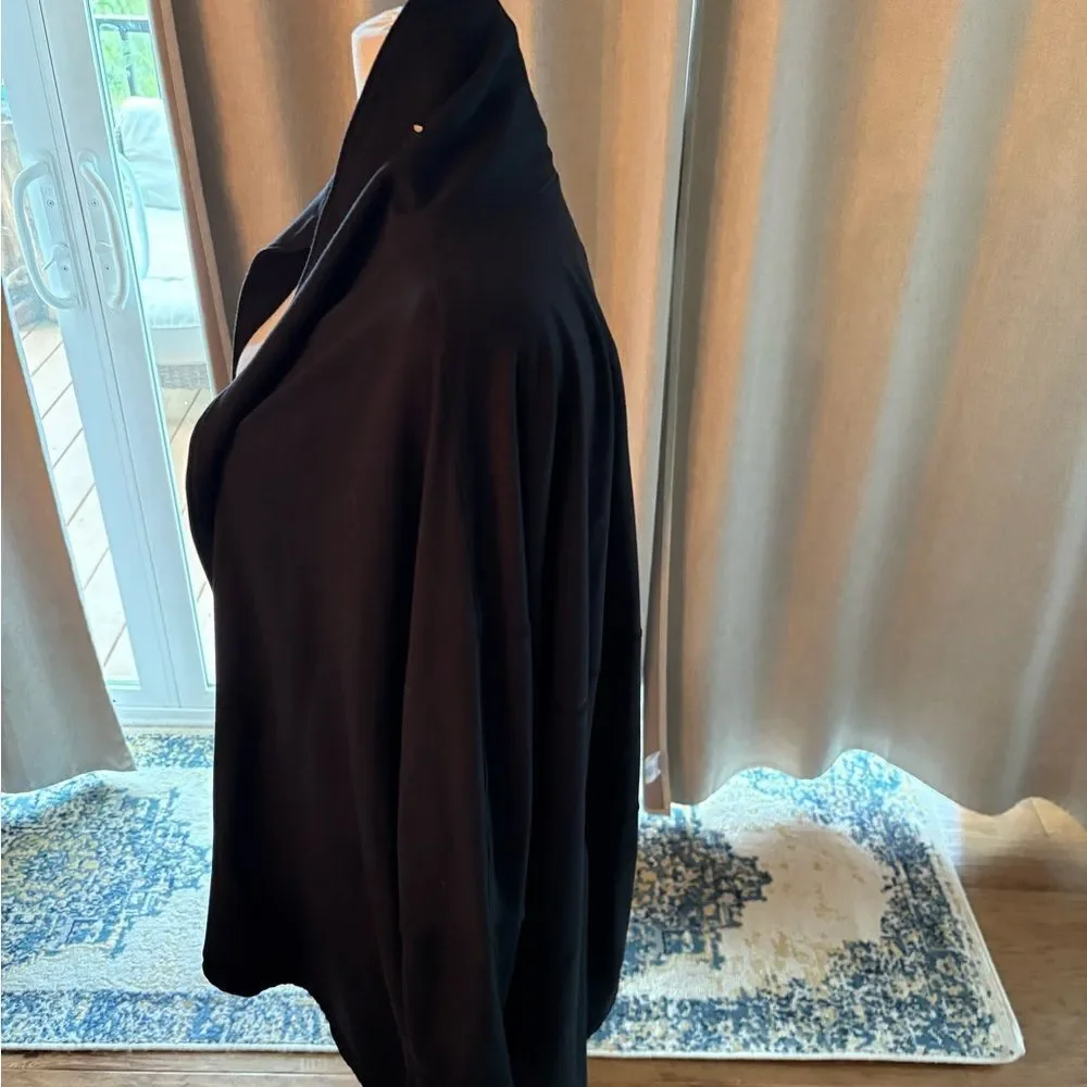 Lululemon Athletica Black Cape Jacket